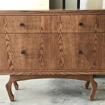 Haase Wood Concepts Hand Crafted White Oak Credenza