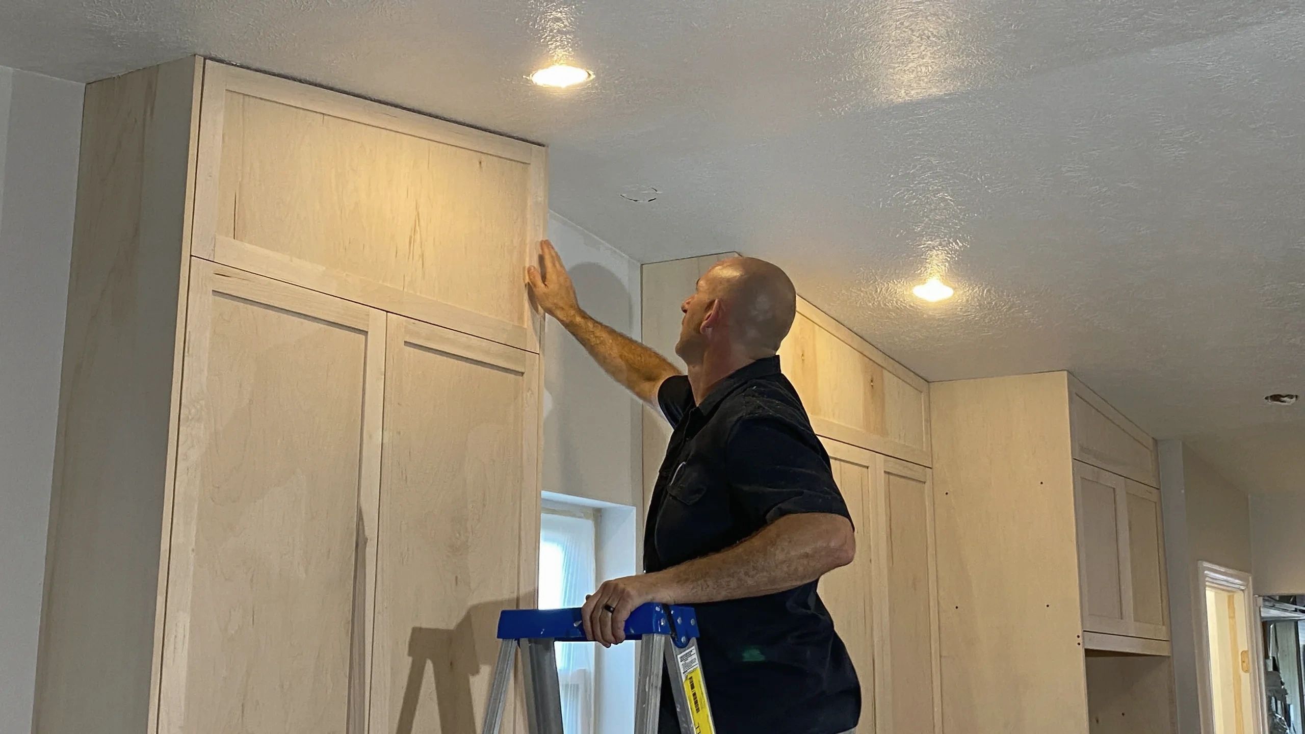 Handcrafted cabinets