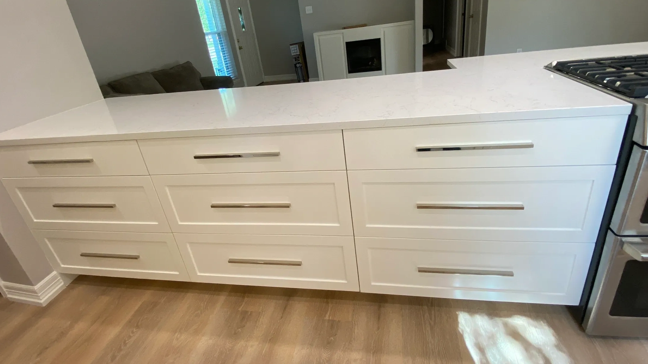 Handcrafted cabinetry