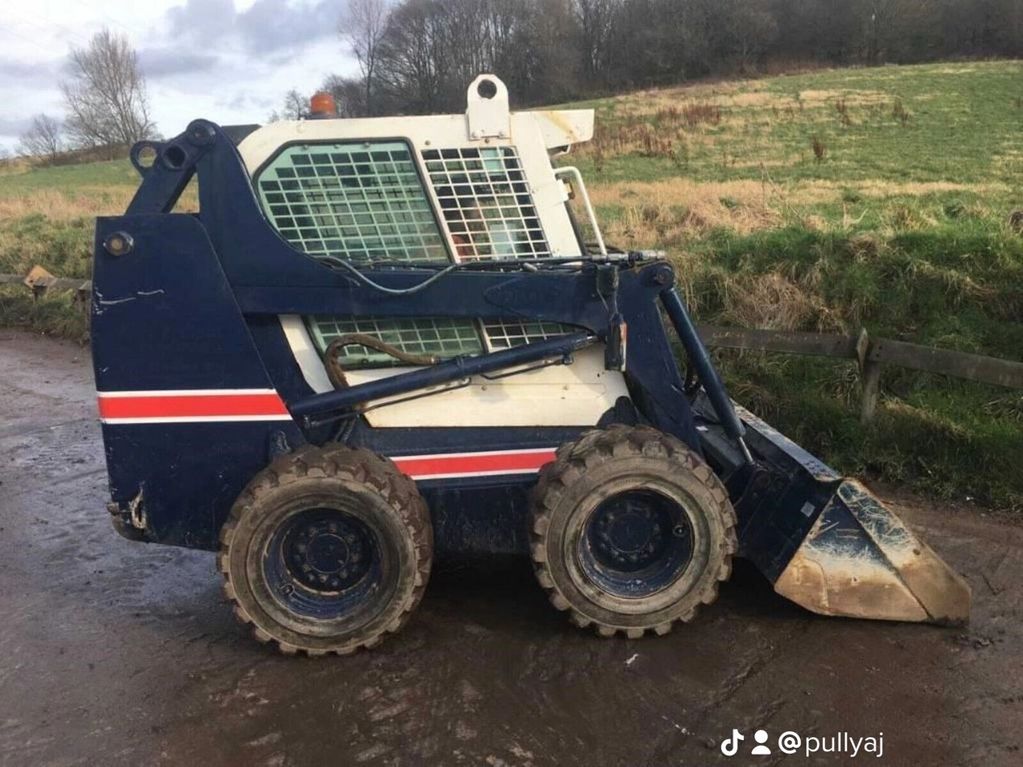 BLUE SKID STEER