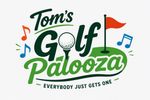 Logo for Tom's Golf Palooza event.