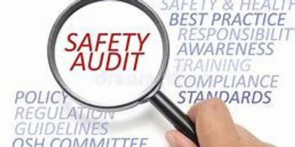 safety audit sign