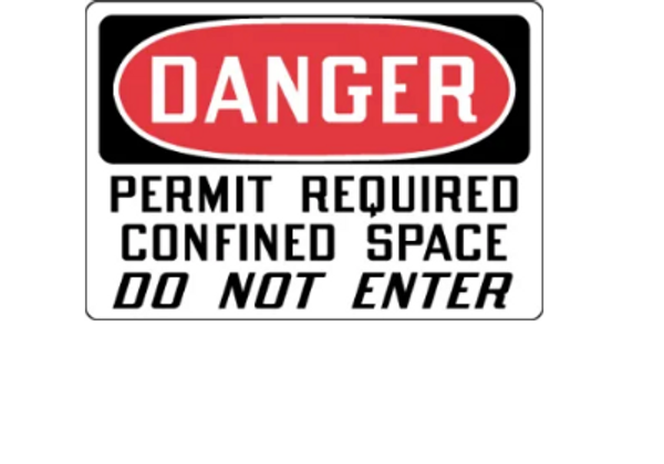 danger sign do not enter