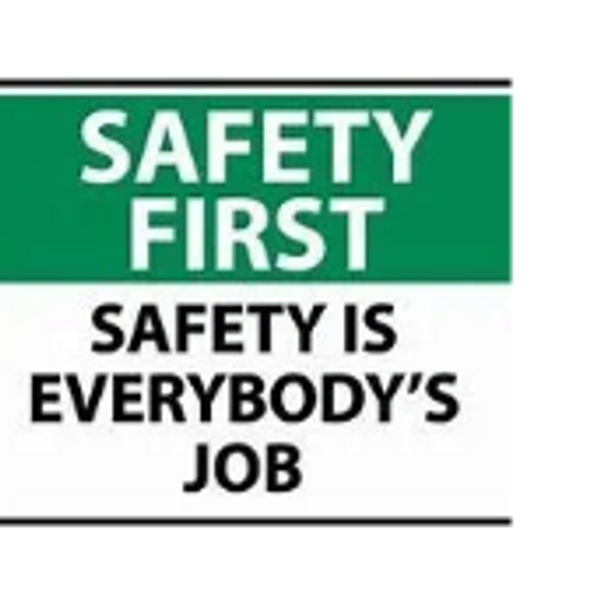 Safety First billboard