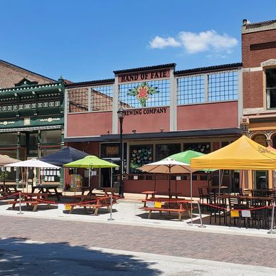 Exterior of Hand of Fate Brewing Company