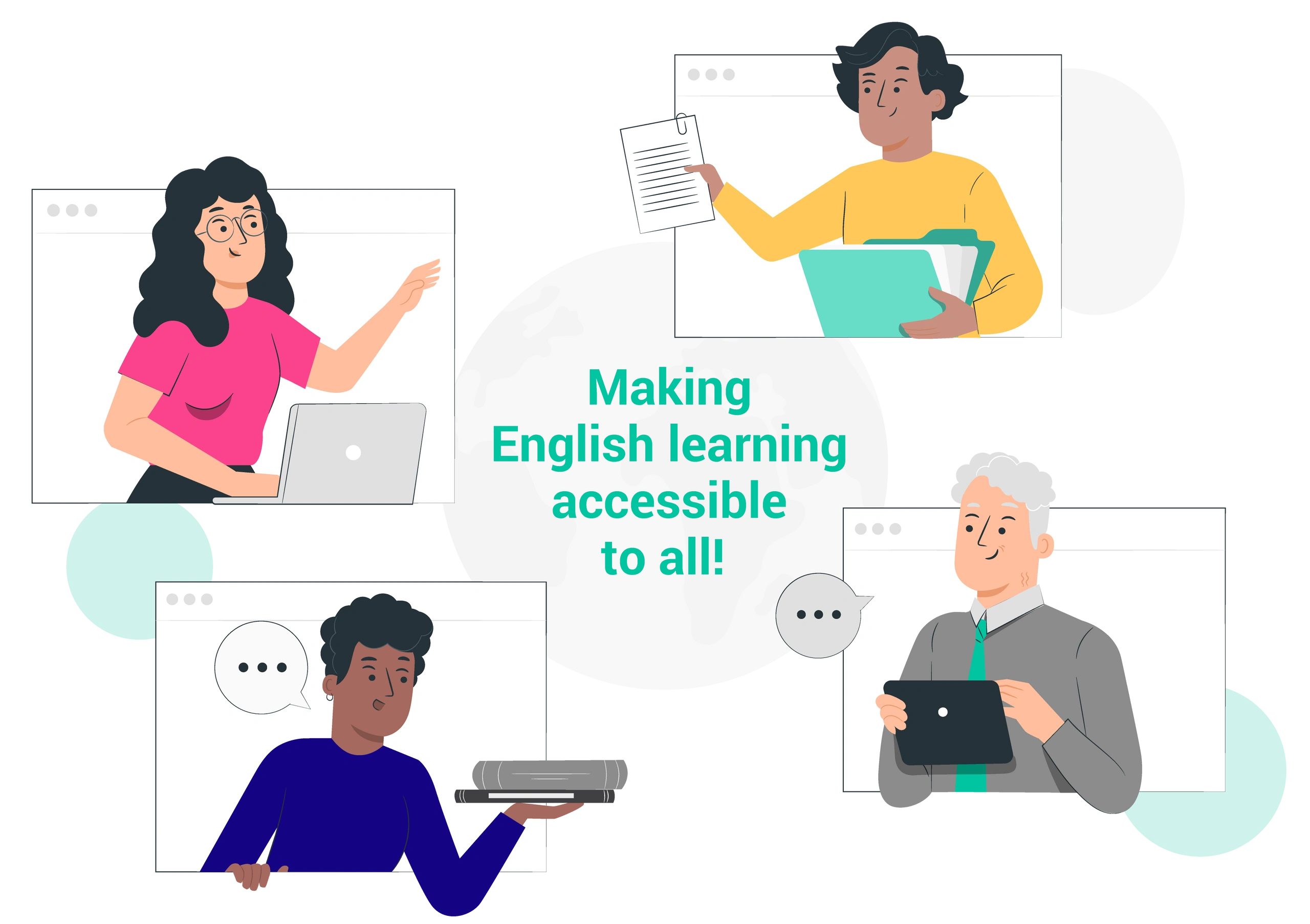 Good quality English training accessible to all 