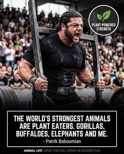 Strong man holding metal object at competition.