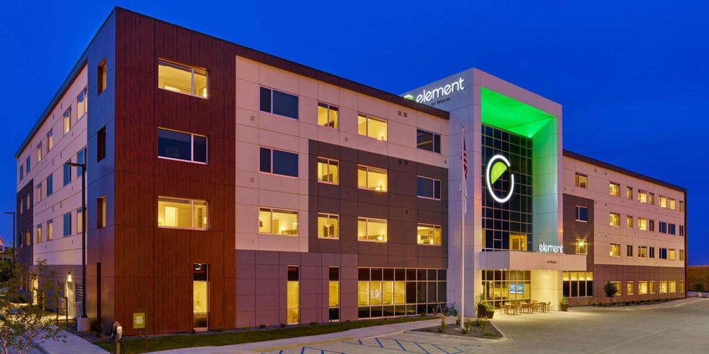 Near I-94 and Sanford Medical Center, Element Fargo offers an urban eco-friendly stay.