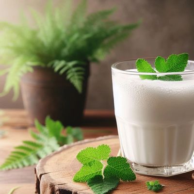 Milk Kefir. Fermented milk. 