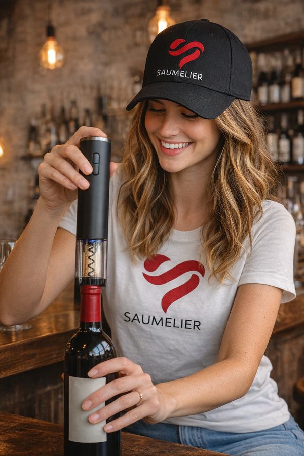 accessori vino per gli amanti del vino, idee regalo wine lover, cavatappi elettrico 