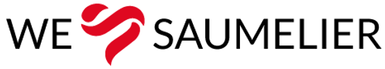 logo saumelier con frase...noi amamio il brand saumelier