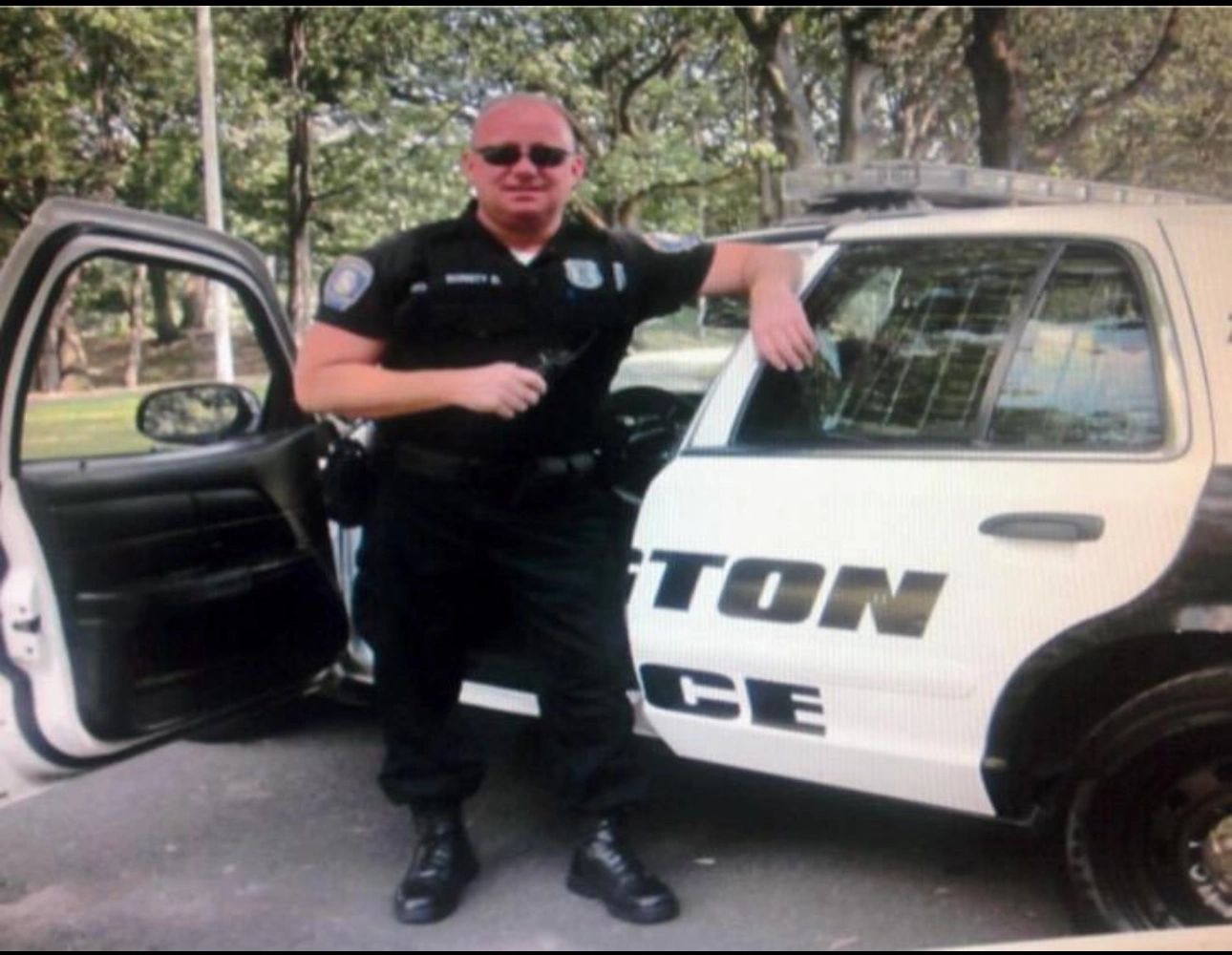 Dan in uniform