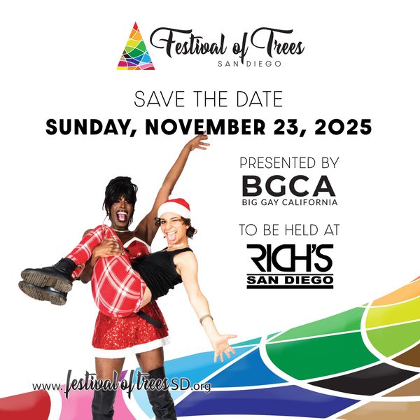 Festival of Trees San Diego save the date Sunday November 23, 2025