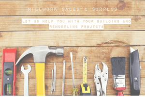 MIllwork sales & surplus