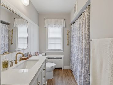 Charming Main Floor Bathroom.
