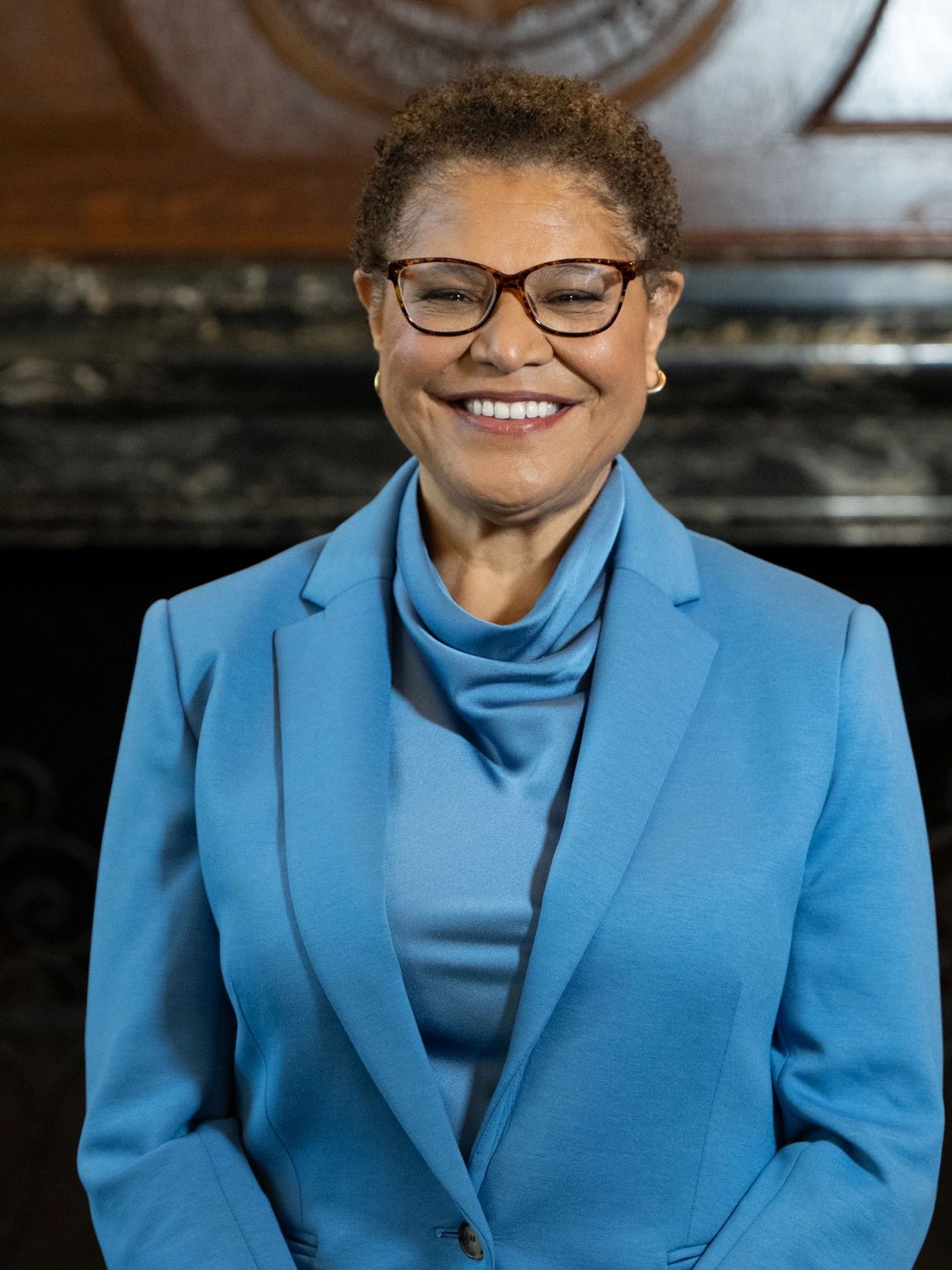 Karen Bass is the 43rd Mayor of Los Angeles and the first woman and second African American to be el