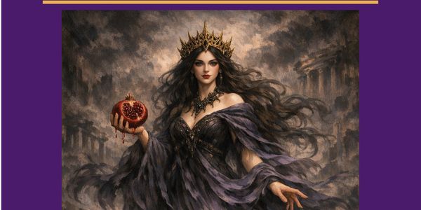 Persephone Greek Goddess travel planners for Scorpio women