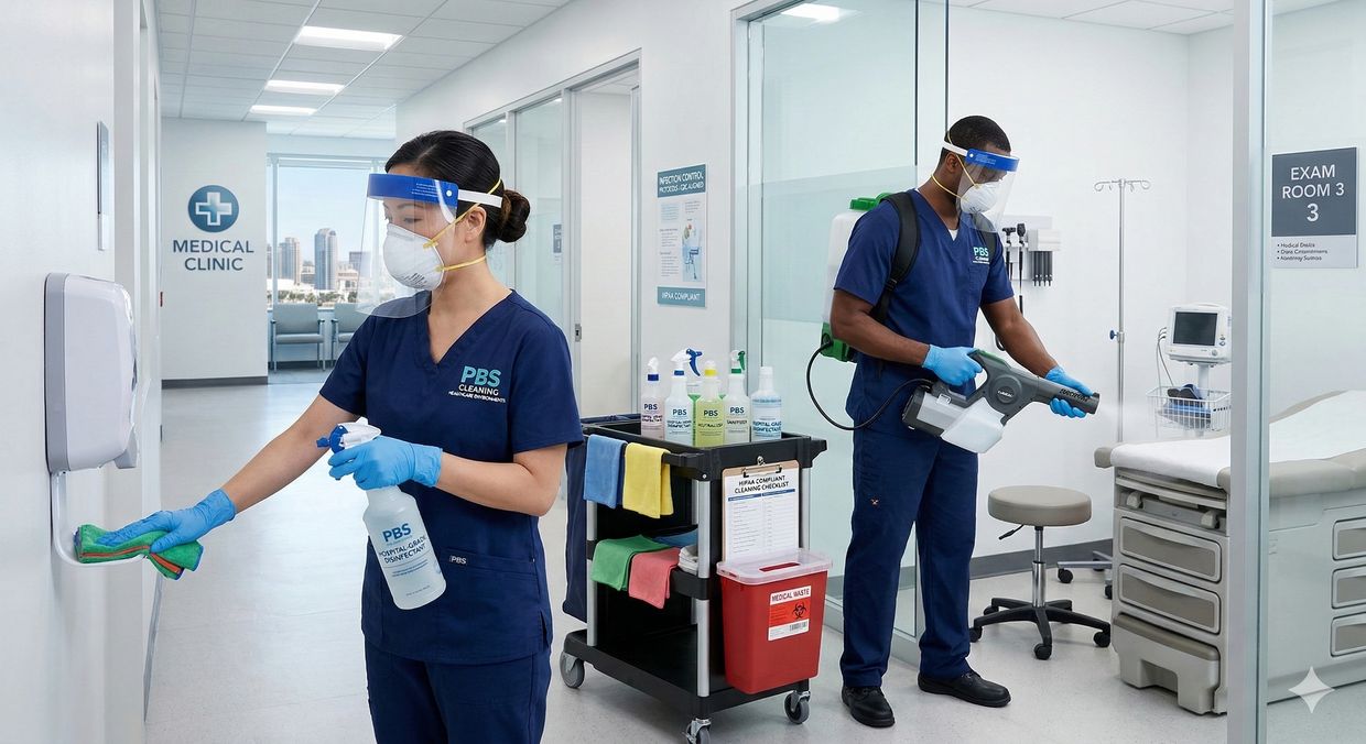 MEDICAL & HEALTHCARE FACILITY CLEANING IN SAN DIEGO 