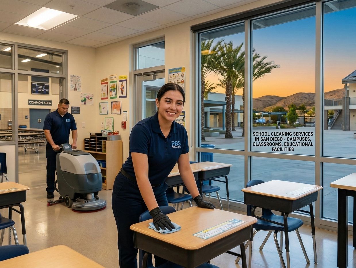 School Cleaning Services in San Diego
