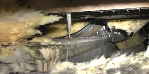 Ductwork in very poor condition