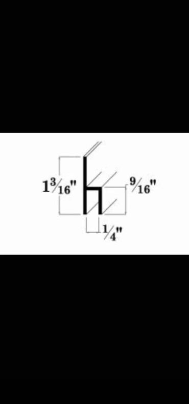 Aluminum DIY sliding h track dimensions. 