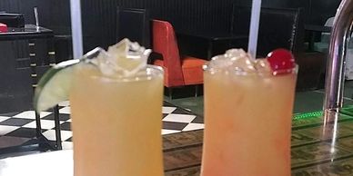 Tropical Cocktails available all year round 