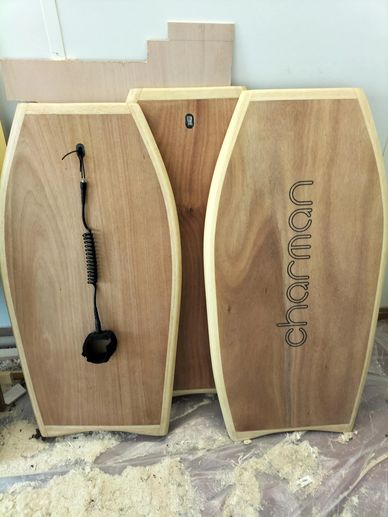 Wooden bodyboards