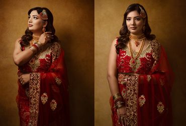 Indian bride Portraite 