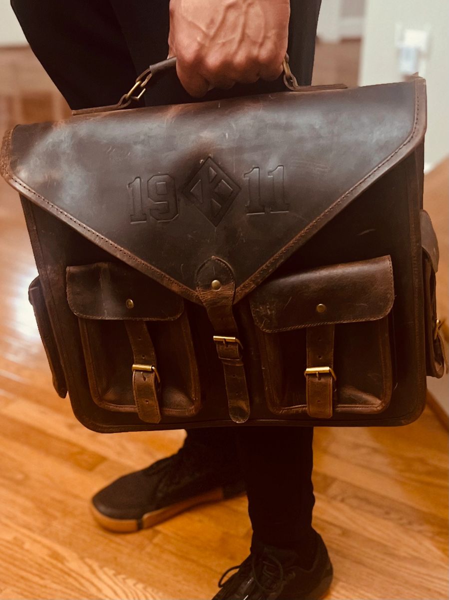 Kappa Vintage Leather Briefcase