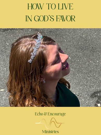 Confidently recognize and embrace God’s favor in your life, transforming your mindset to see and cel