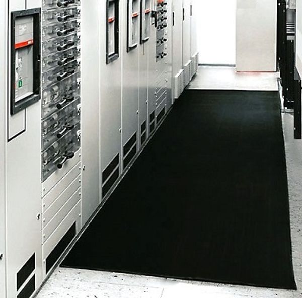 Electrical Insulation Safety mats for control Panels, switchboards & other current prone areas.