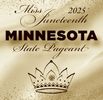 Miss Minnesota State Pageant 2025 logo with crown.