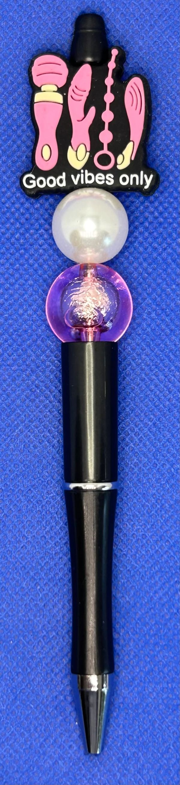 Good Vibes Only Pen $6