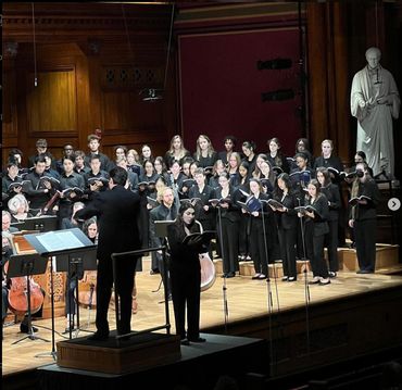 Evelyn Carr: Soloist with Harvard Choruses, Harvard University