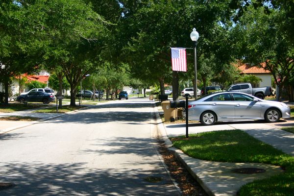 A street in Tuscany at Westside
