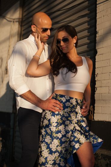 Editorial shoot, couples, engagement, fiancée, New York, sexy, love