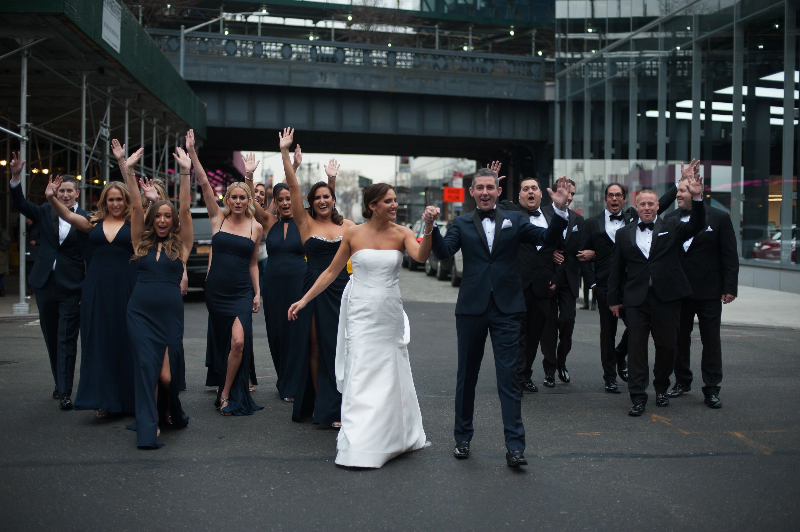 Love, Marriage, Wedding, wedding photo, Bridesmaids, flowers, bridal party, bride, New York.