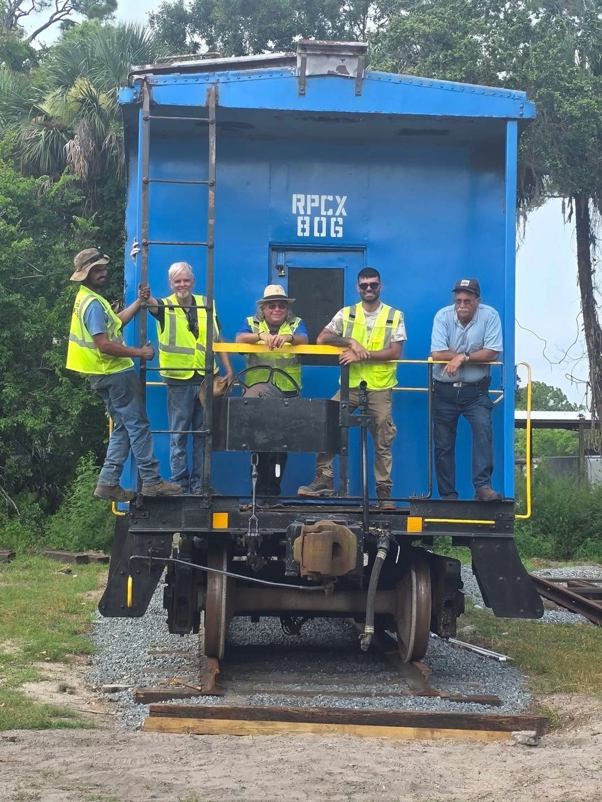 The FLAIRR Team, left to right Benjamin McIntyre, Larry Powers, Mark Frazier, Adam Thompson and Bruc