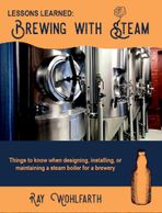 For designers installers and service of steam boilers in breweries