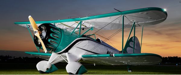 Inspiration for a color scheme (Waco YMF)