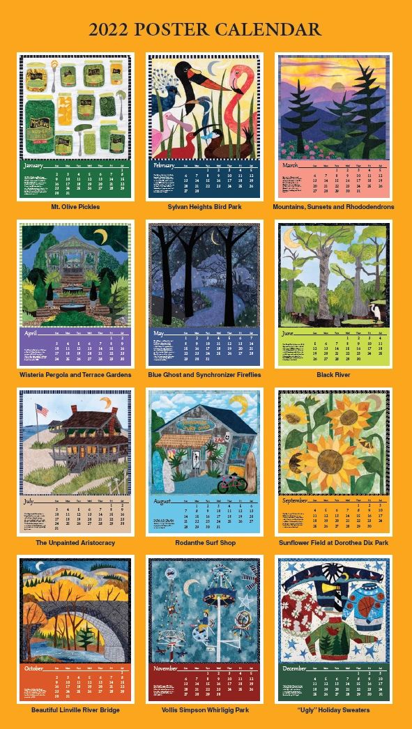 2022 Luv This Place® North Carolina Calendar
