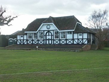 A cricket pavilion