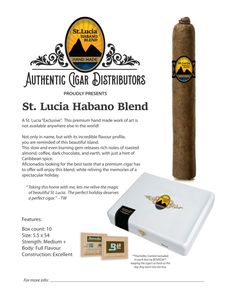 St. Lucia Habano Blend