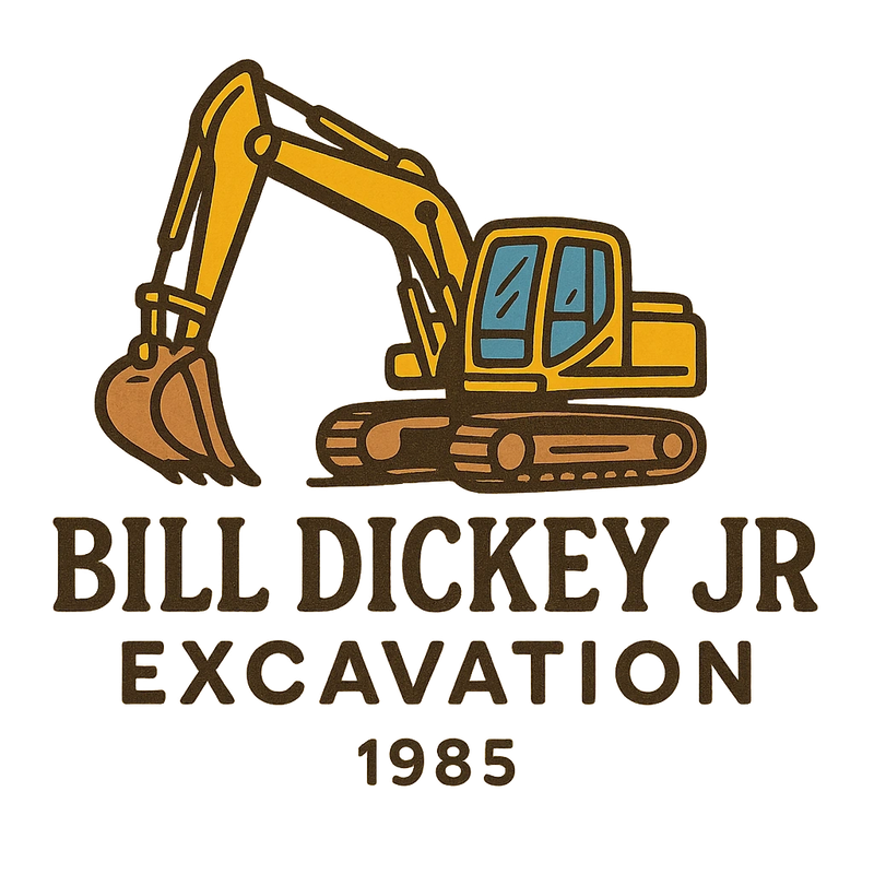Bill Dickey Jr Excavation logo