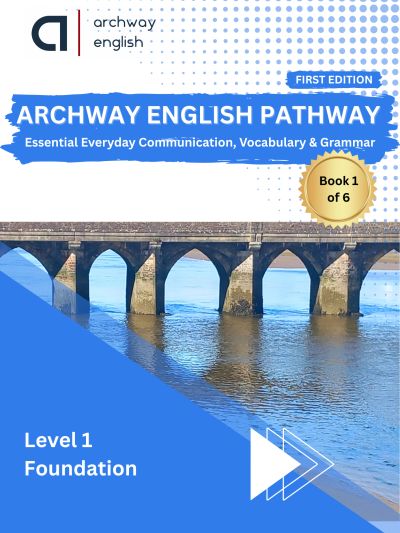 Cover of Archway English Pathway Book 1 for Foundation level.