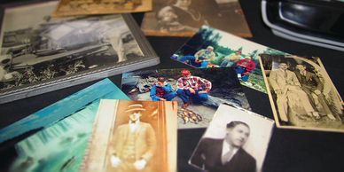 Photo scanning, old family photos