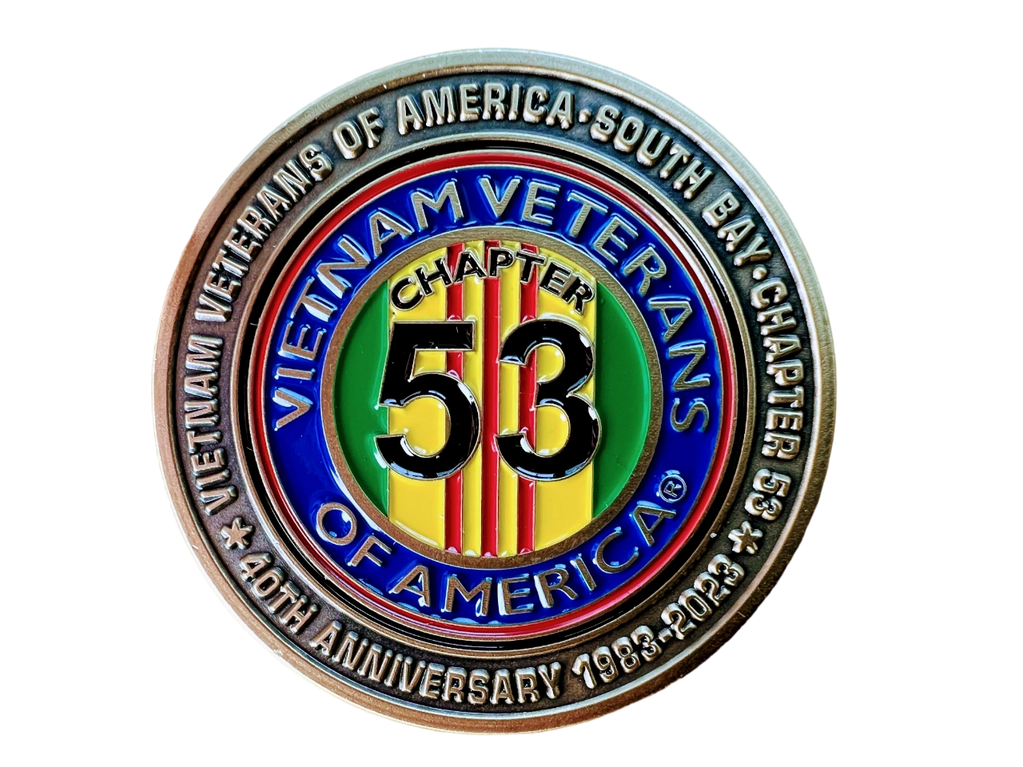 VVA 53 Commemorative Coin
         40th Anniversary
