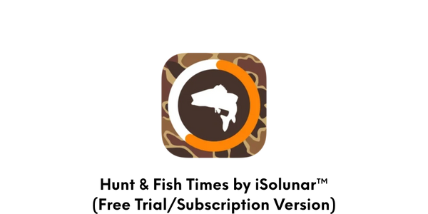 iSolunar™ Hunting & Fishing Times