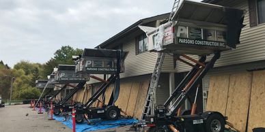 Roofing setup