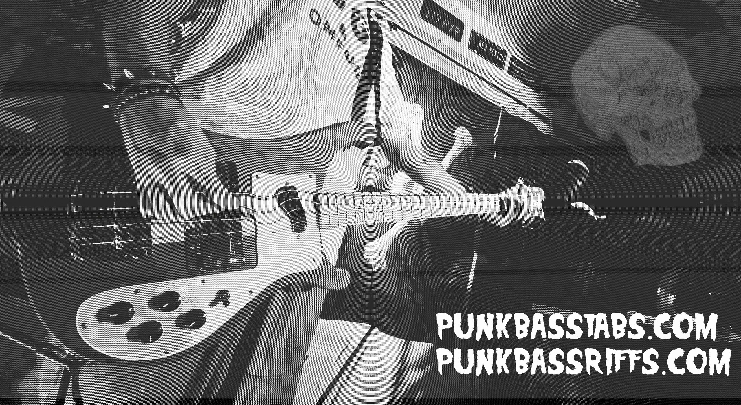 Punk Rock Bass Tabs and Post Punk Bass Tabs.